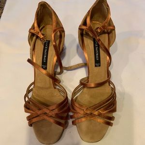 Ballroom Latin shoes by Dance Naturals size UK 5.5
